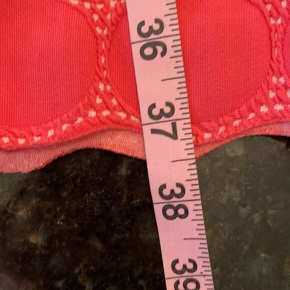 #OfficeSiren 💃 *JULIA JORDAN* Sz 8 Coral Body-con Midi DRESS - Picture 10 of 10